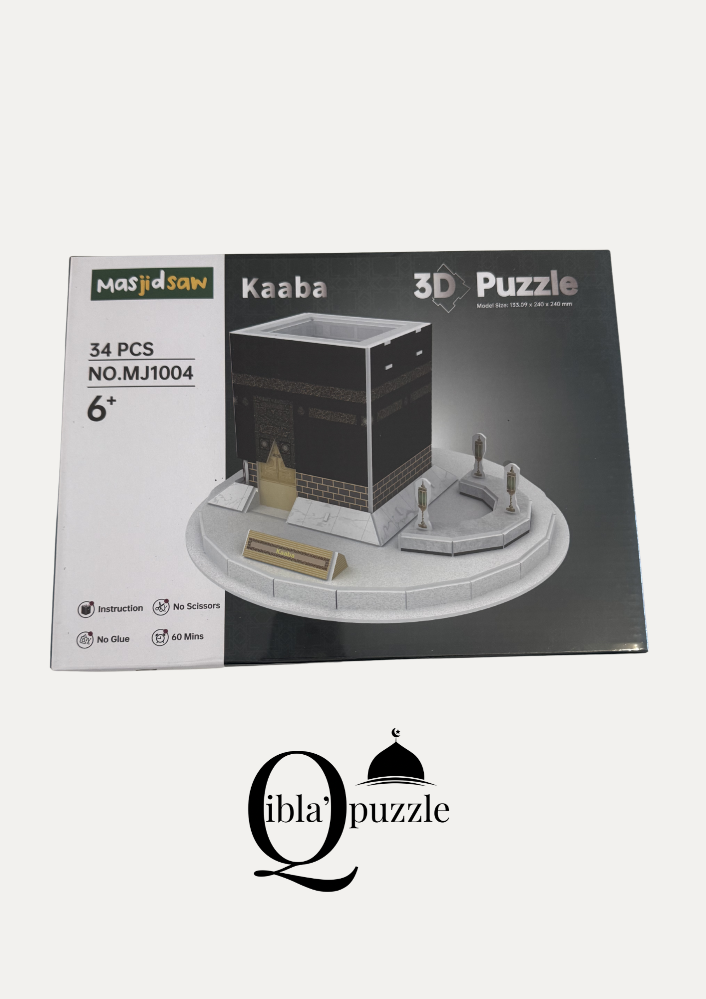 Puzzle 3D Kaaba 🧩🕋