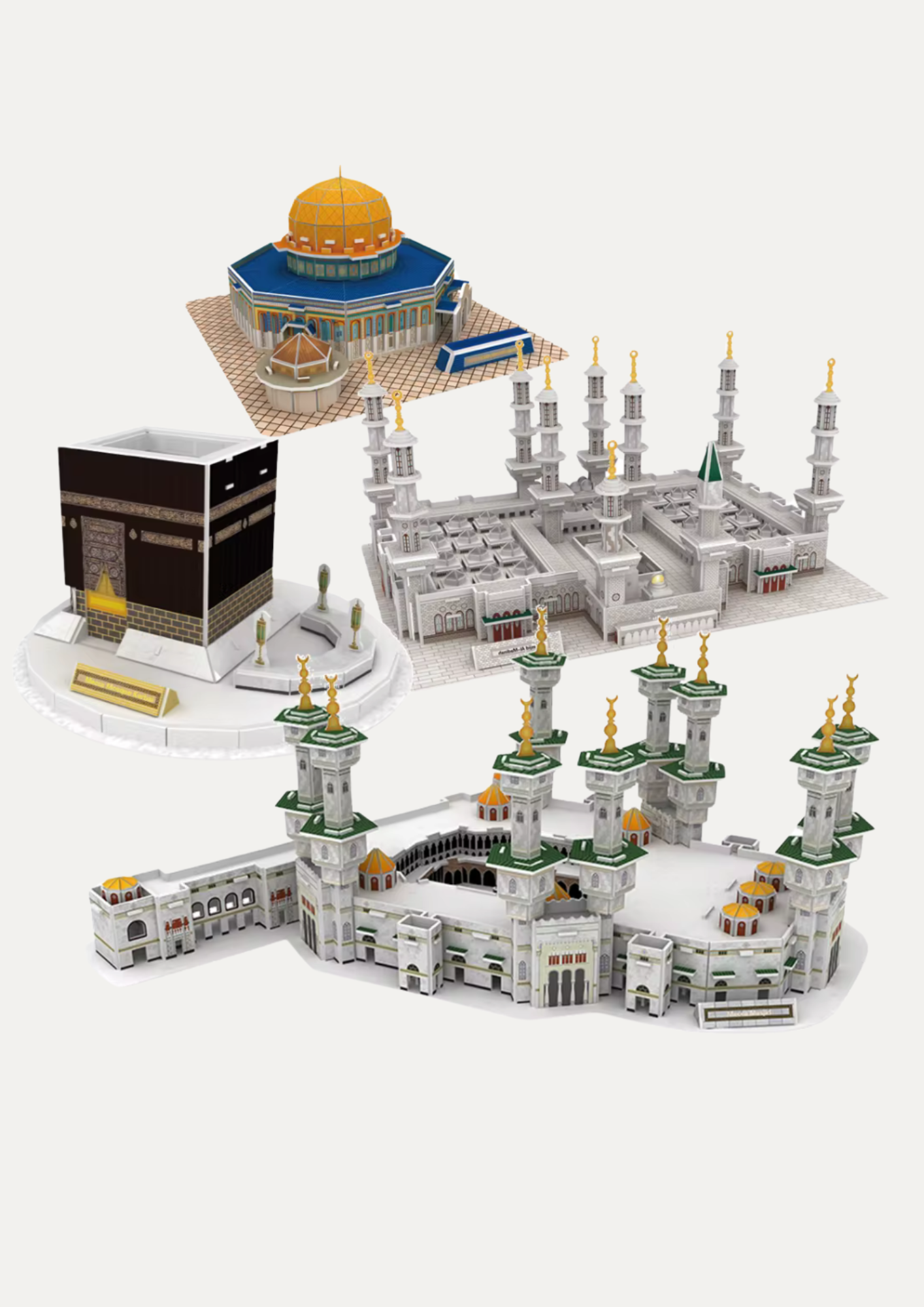 Puzzle 3D al aqsa 🧩🕌