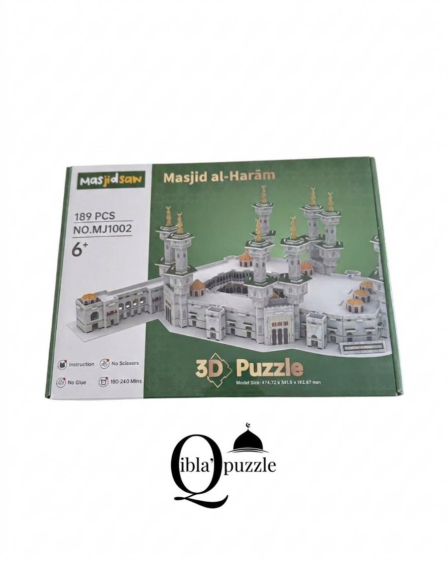 Puzzle 3D Masjid al-Harām 🧩🕋