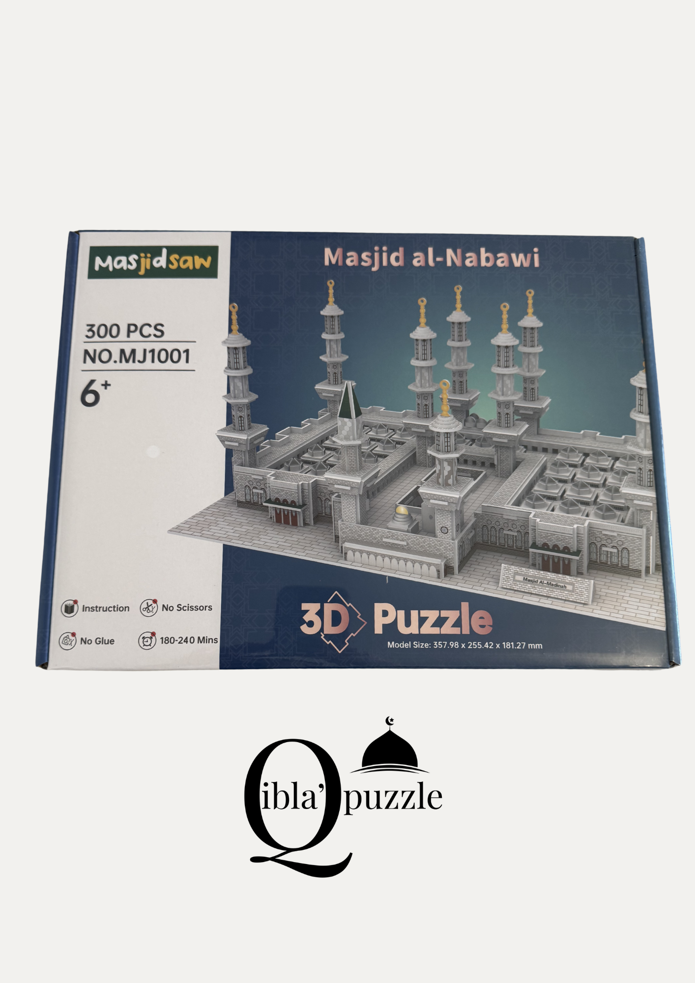 Puzzle 3D masjid nabawi 🧩