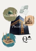 Puzzle 3D masjid nabawi 🧩